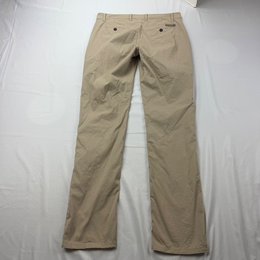 AG Adriano Goldschmied Pants Mens 31x31 Tan Khaki Stretch Chino 1230LPT-EEE
